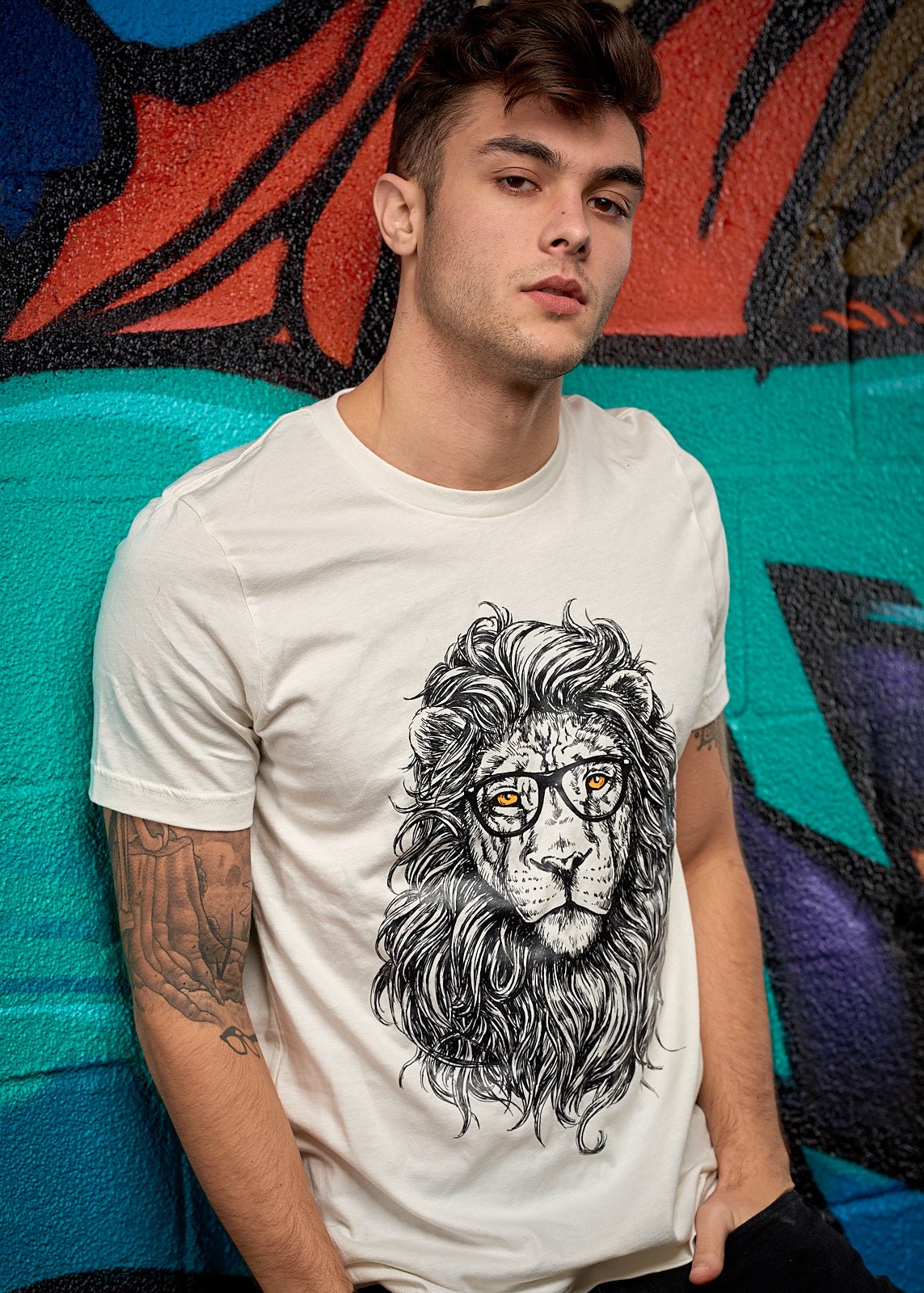 Blazing Lion Tee - Simple Stature