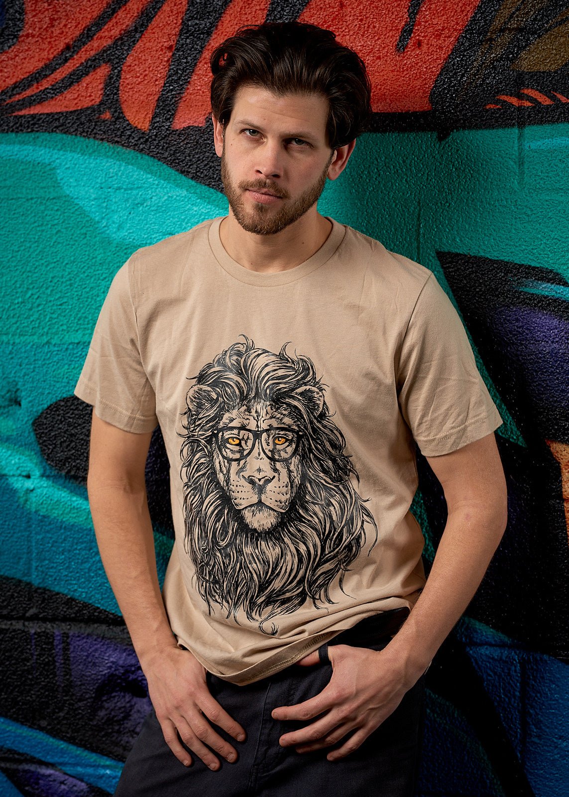 Blazing Lion Tee - Simple Stature