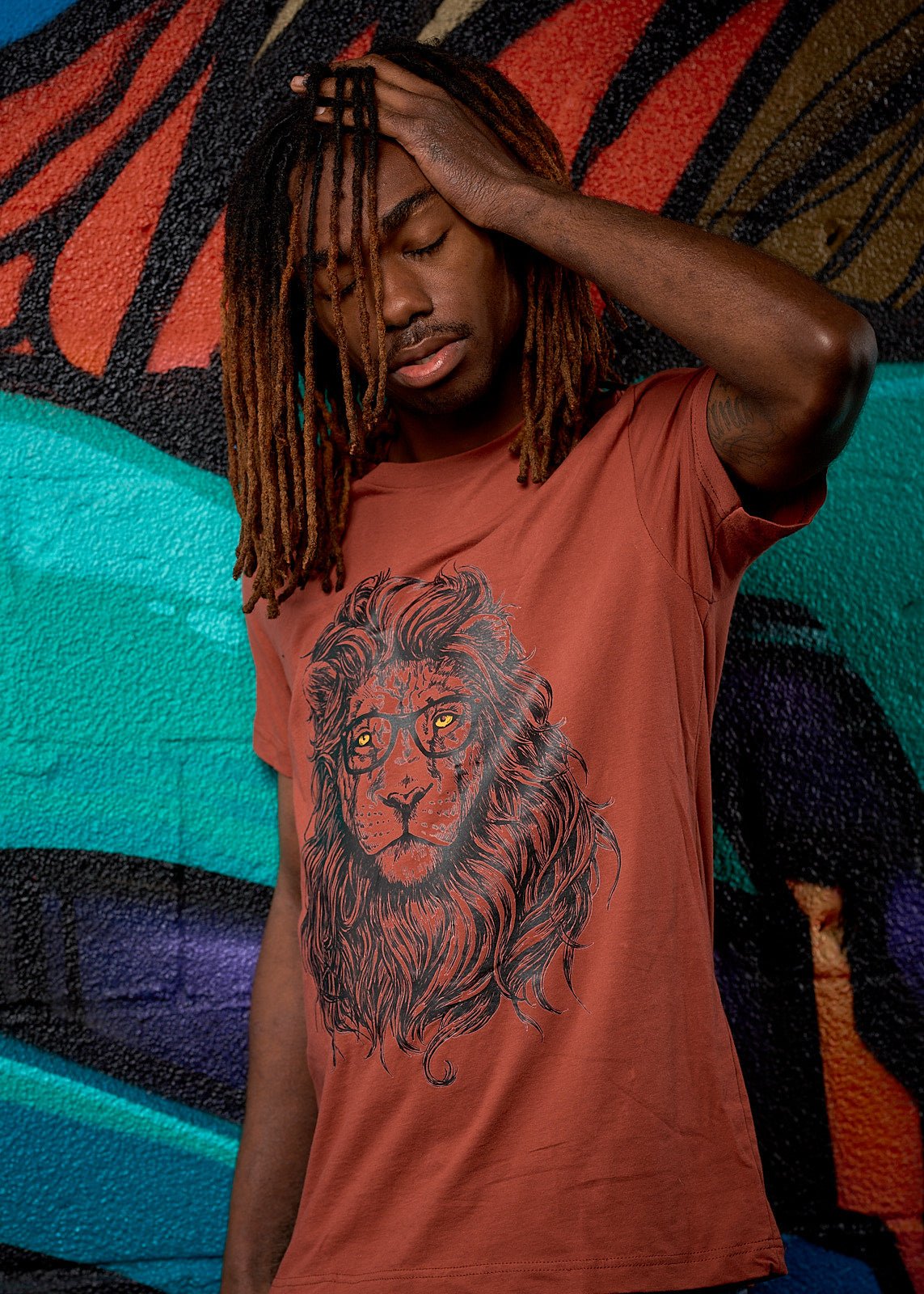 Blazing Lion Tee - Simple Stature