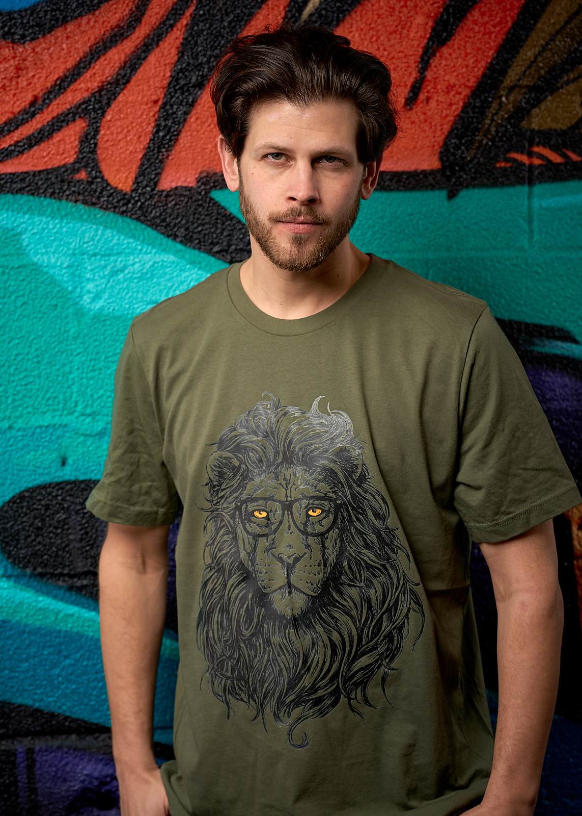 Blazing Lion Tee - Simple Stature