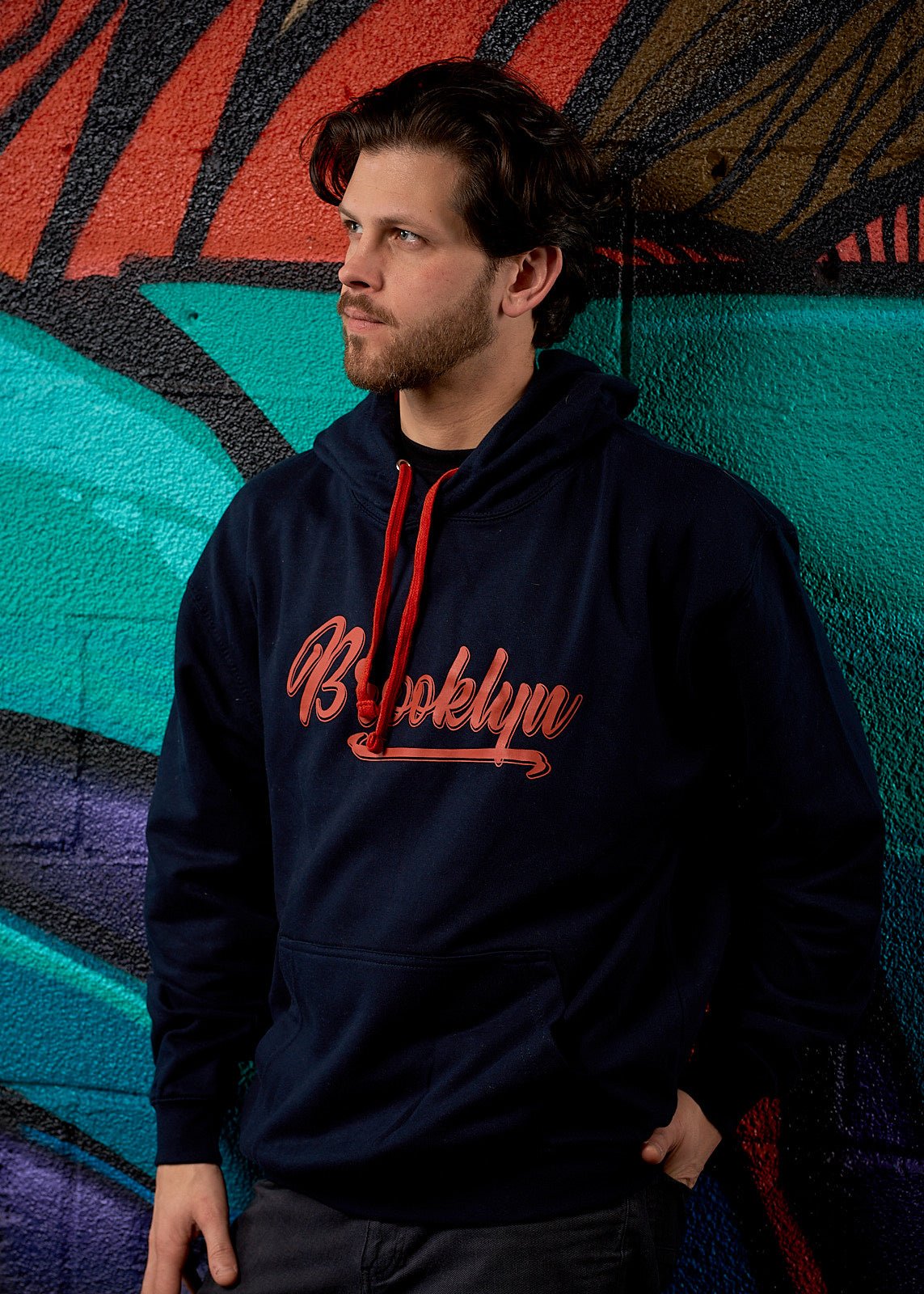 Brooklyn Contrast Hoodie - Simple Stature