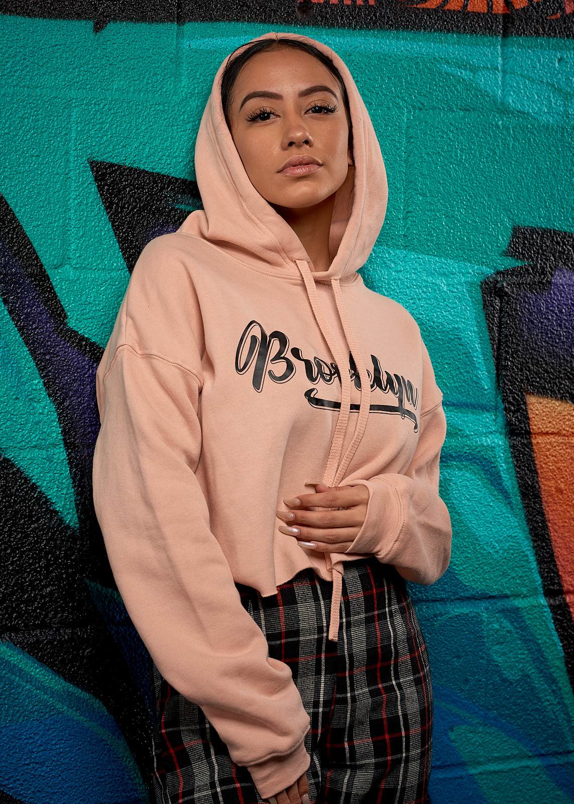 Brooklyn Cropped Hoodie - Simple Stature