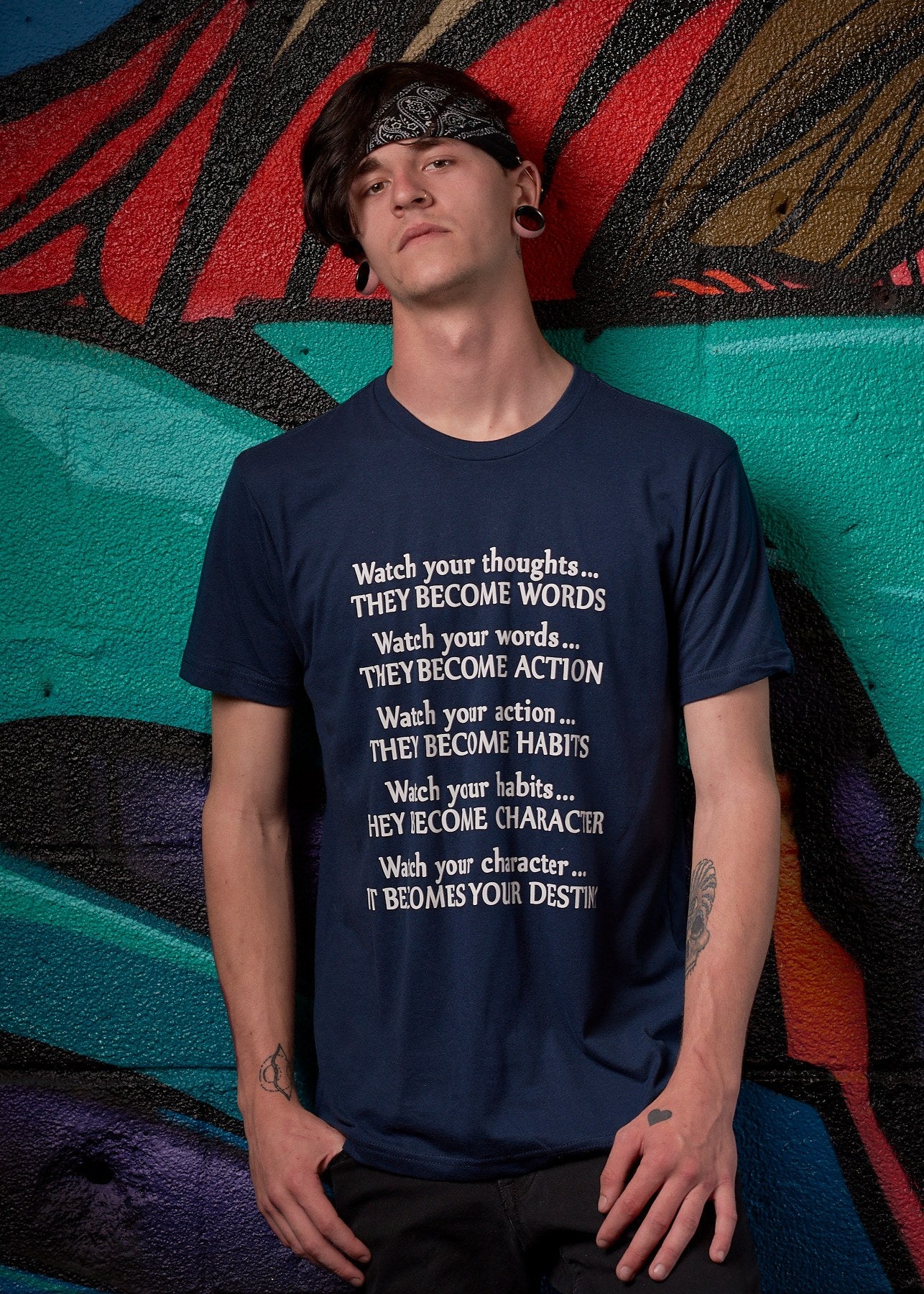 Captain's Character Sueded Tee - Simple Stature