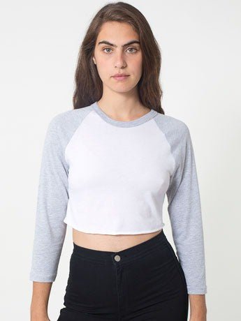 Cropped Baseball Tee - Simple Stature