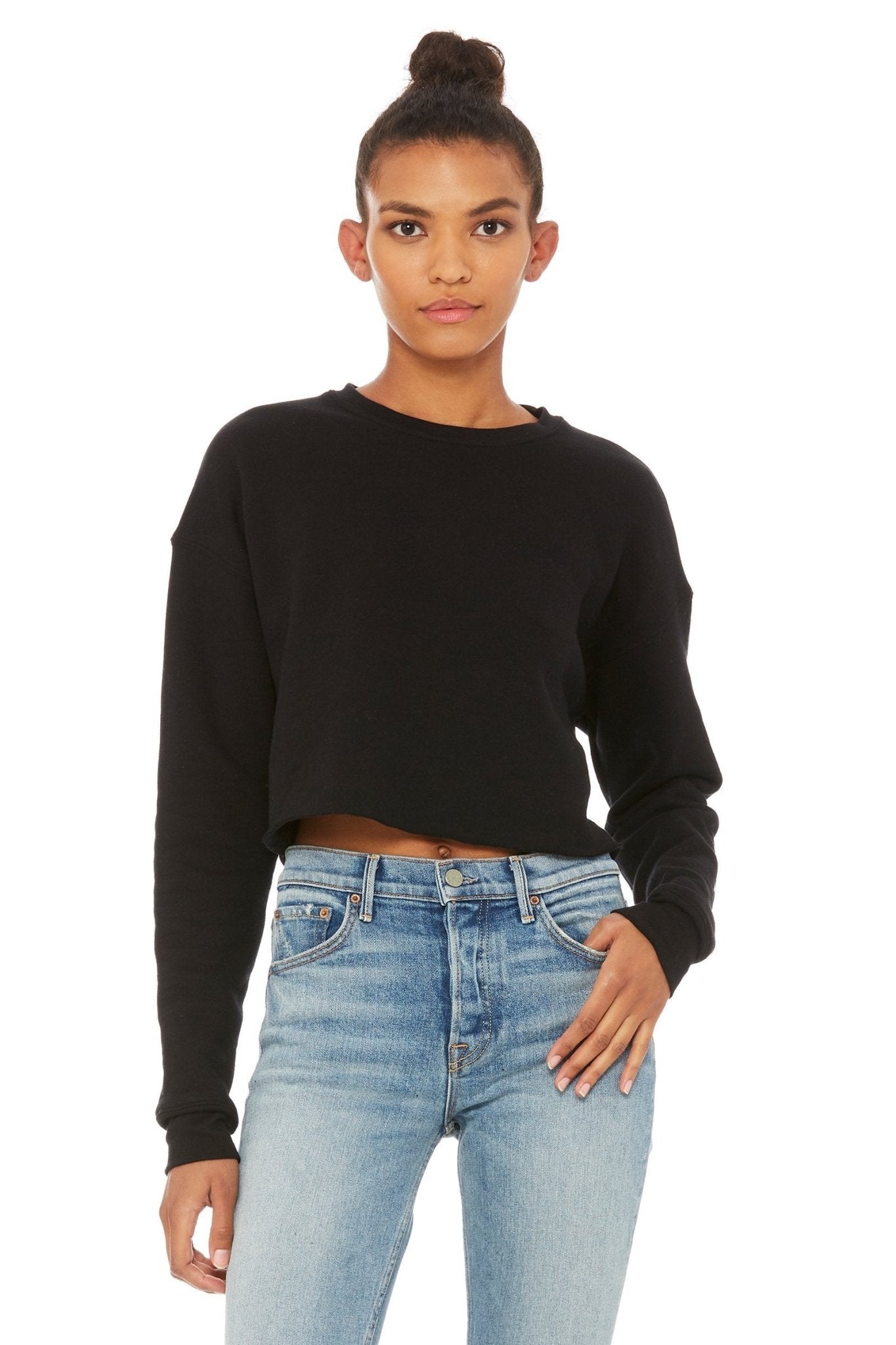 Cropped Crew Fleece - Simple Stature