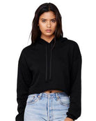 Cropped Fleece Hoodie - Simple Stature