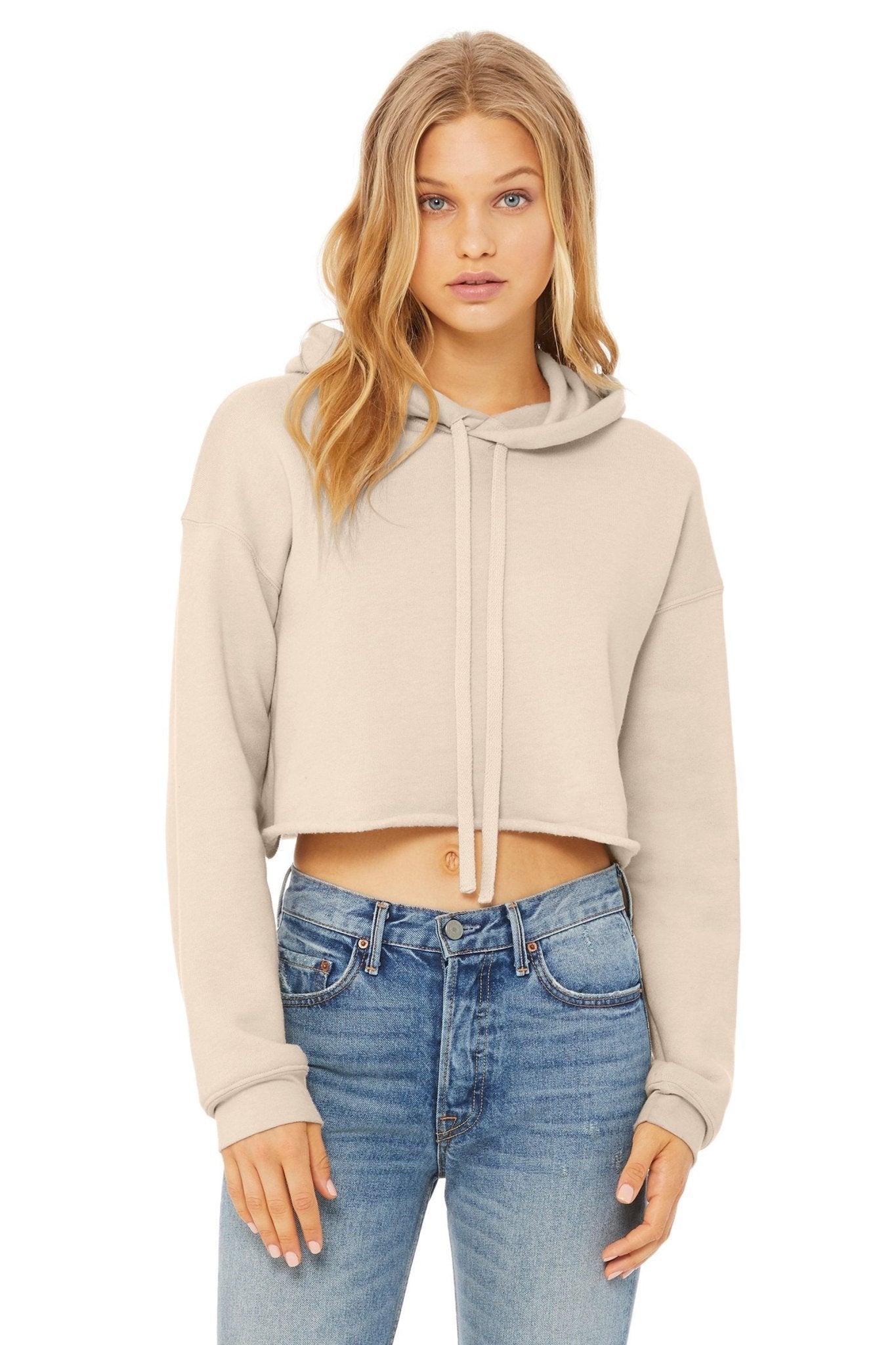 Cropped Fleece Hoodie - Simple Stature