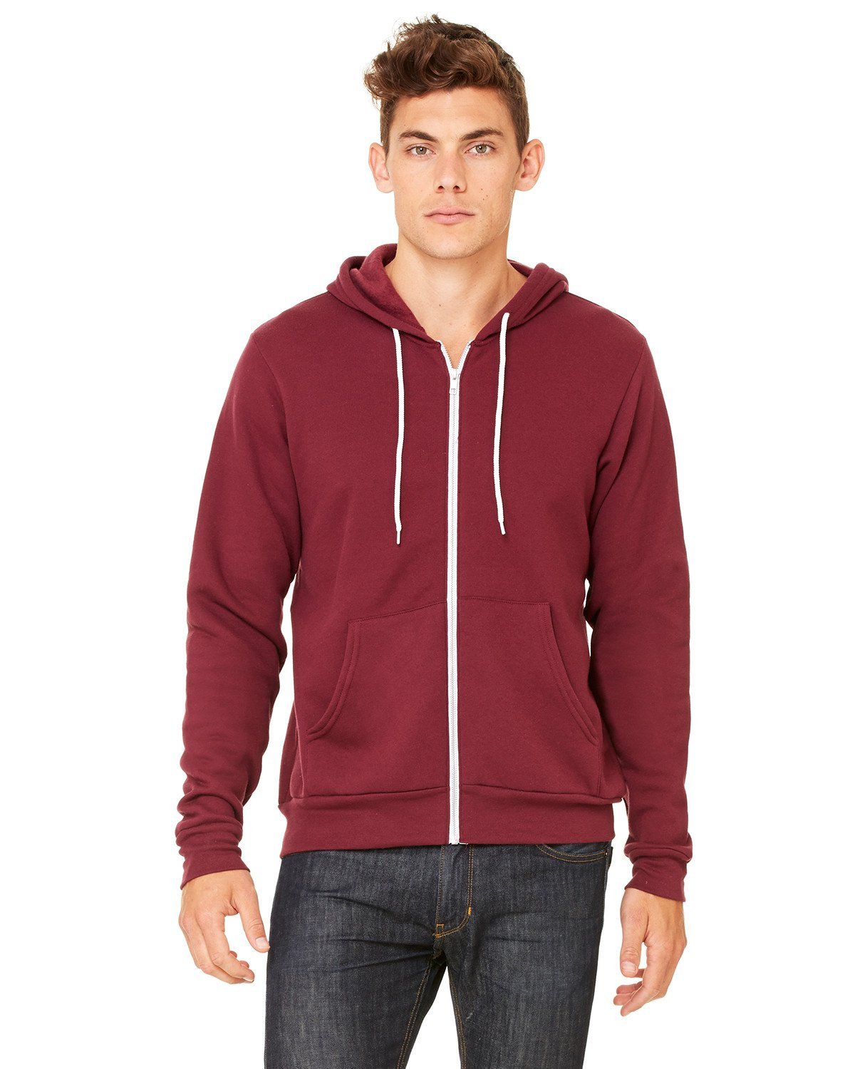 Fleece Full - Zip Hoodie - Simple Stature