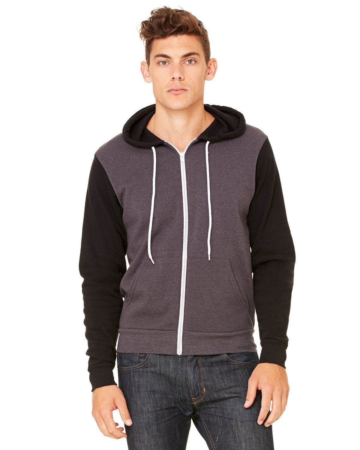 Fleece Full - Zip Hoodie - Simple Stature