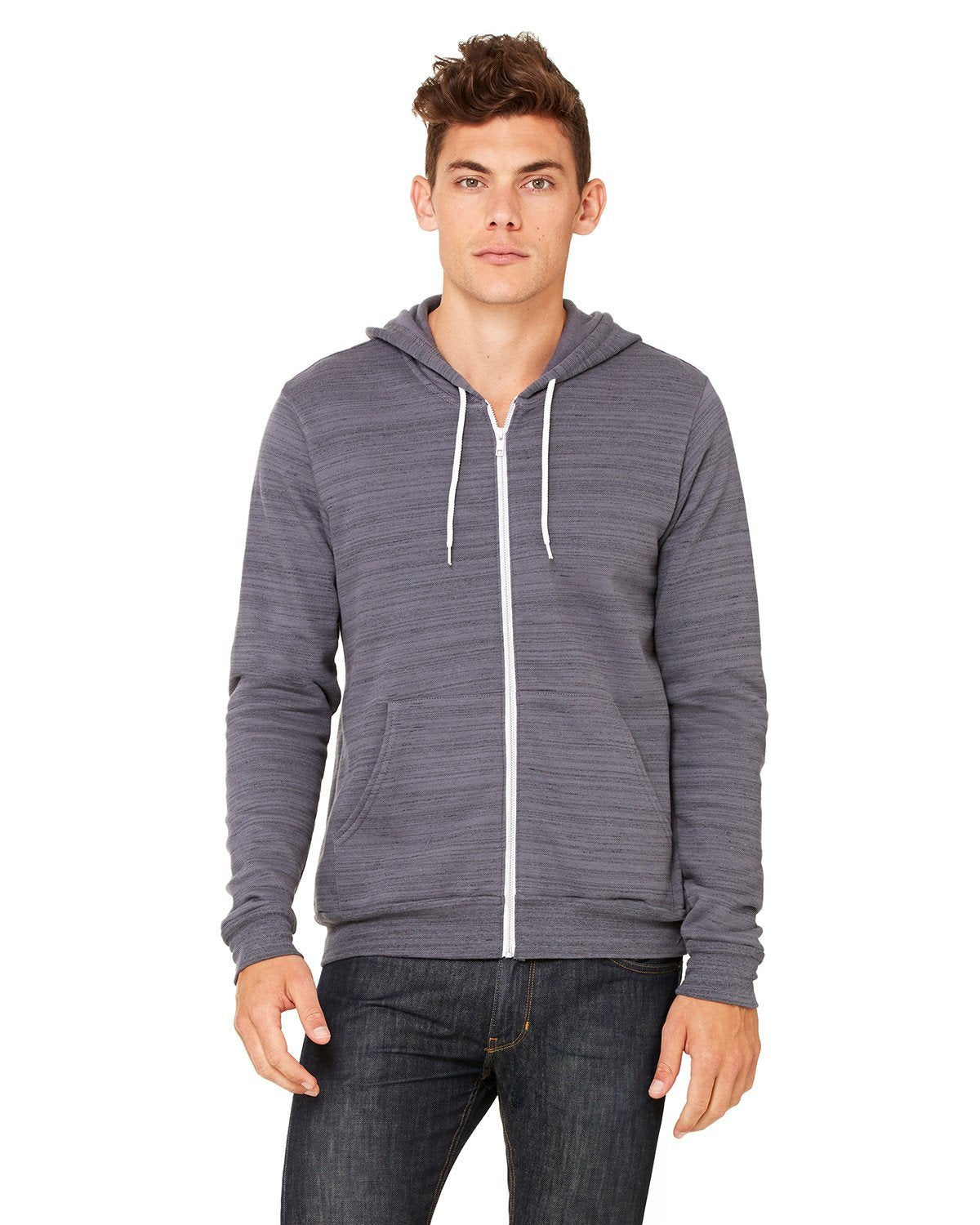 Fleece Full - Zip Hoodie - Simple Stature