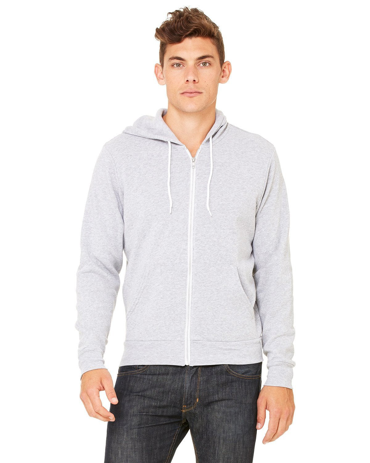 Fleece Full - Zip Hoodie - Simple Stature