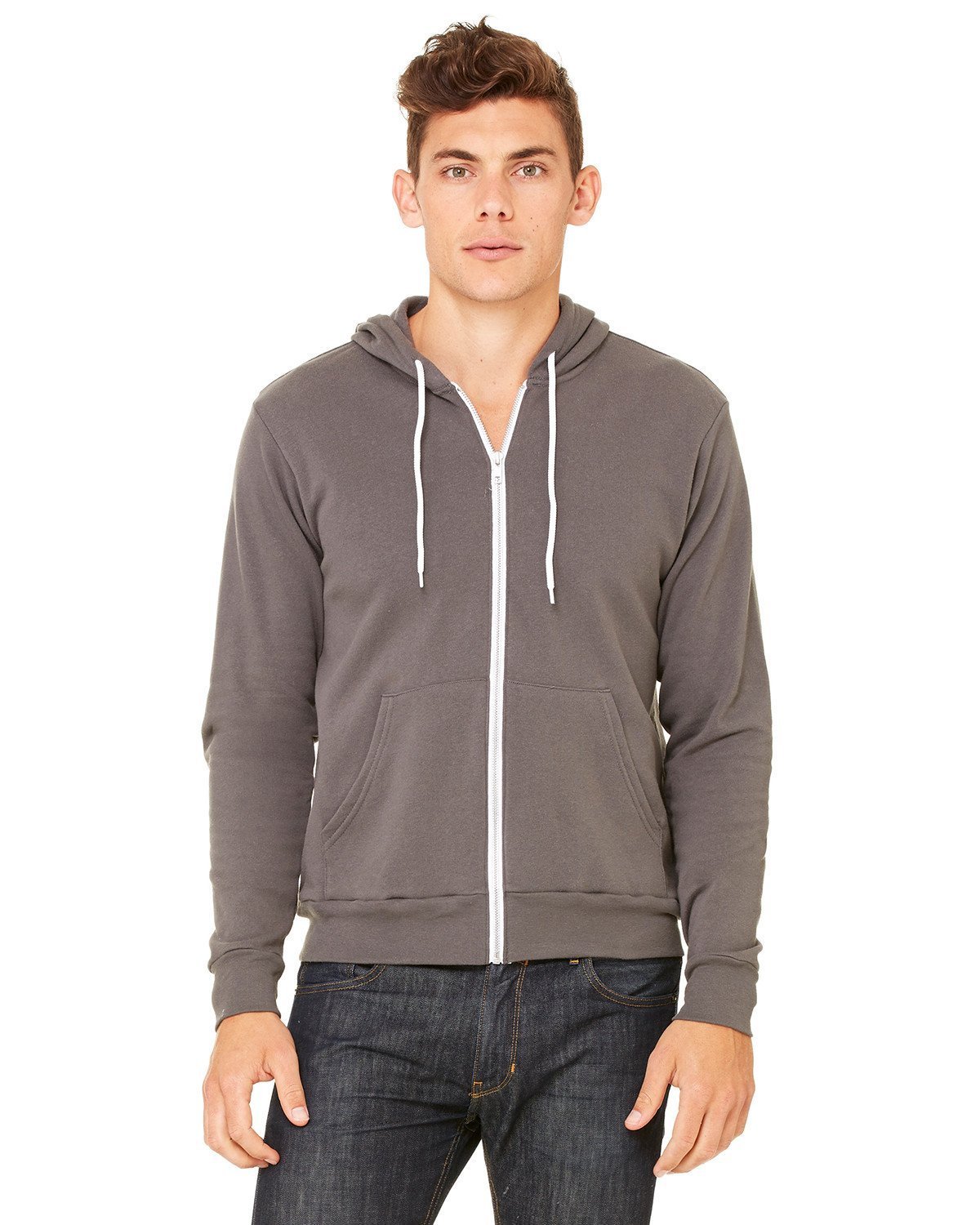 Fleece Full - Zip Hoodie - Simple Stature