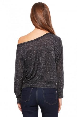 Flowy Off - the - Shoulder Tee - Simple Stature