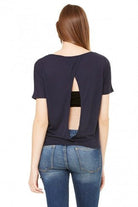 Flowy Open Back Tee - Simple Stature