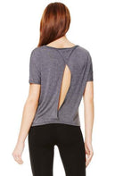 Flowy Open Back Tee - Simple Stature