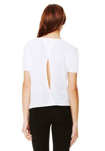 Flowy Open Back Tee - Simple Stature