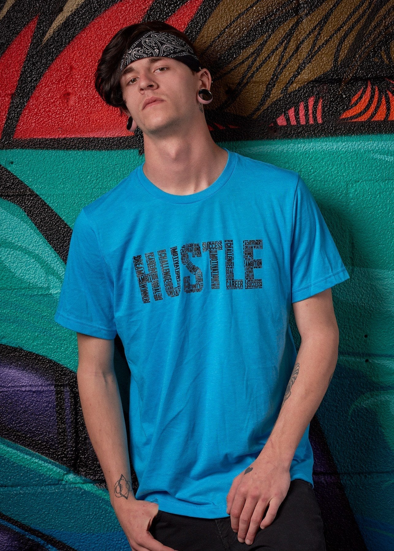 Hustle Blended Tee - Simple Stature