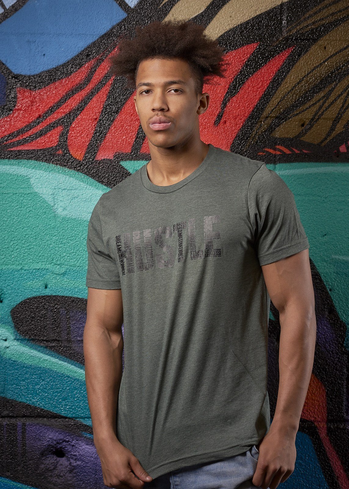 Hustle Blended Tee - Simple Stature