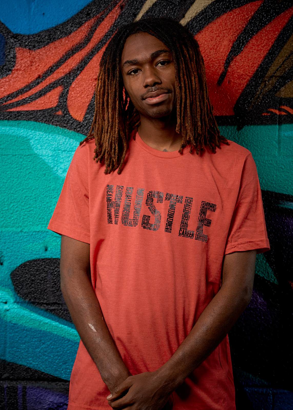 Hustle Blended Tee - Simple Stature