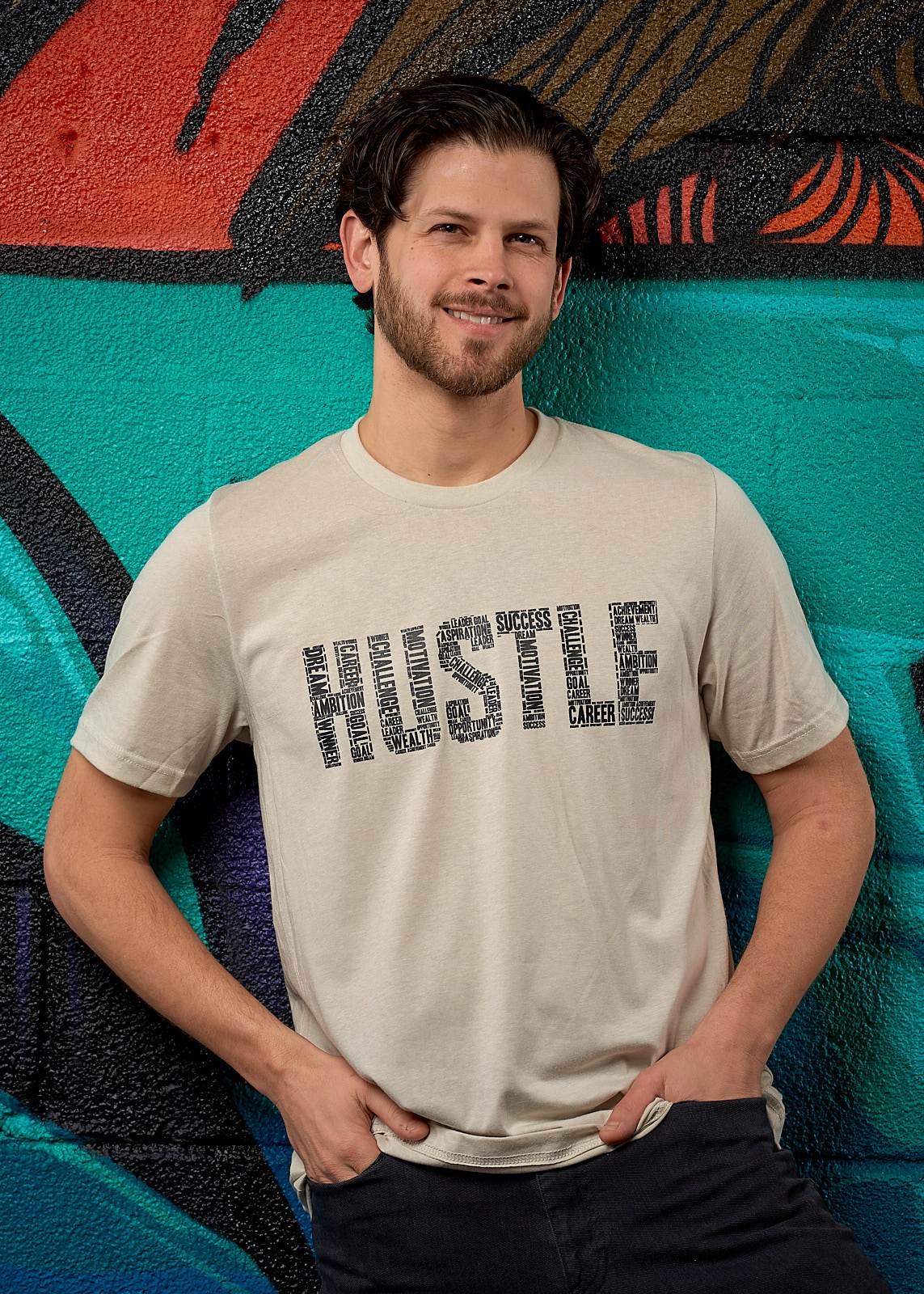 Hustle Blended Tee - Simple Stature