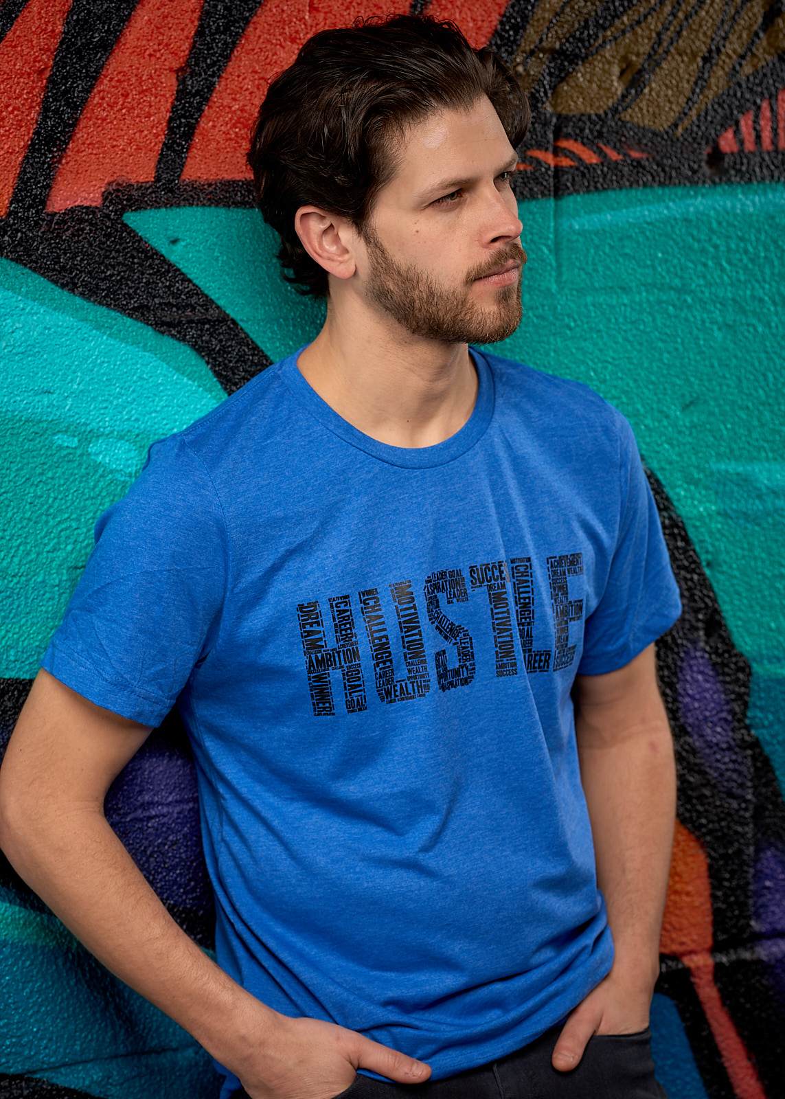 Hustle Blended Tee - Simple Stature