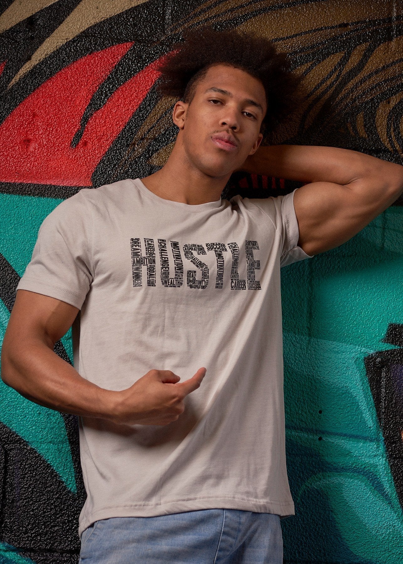 Hustle Blended Tee - Simple Stature