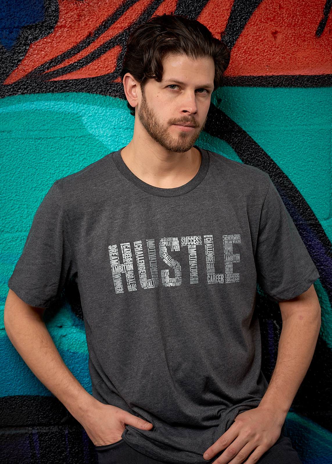 Hustle Blended Tee - Simple Stature