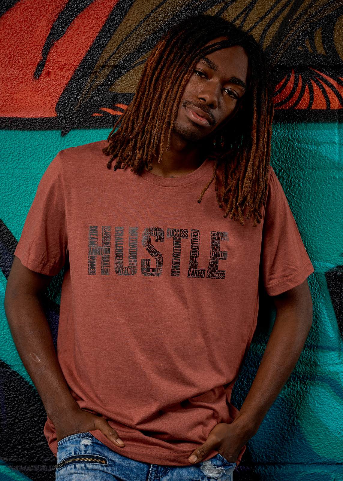 Hustle Blended Tee - Simple Stature