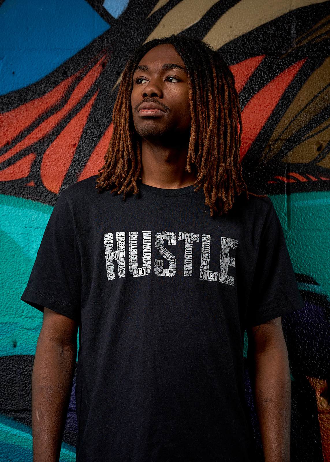 Hustle Blended Tee - Simple Stature