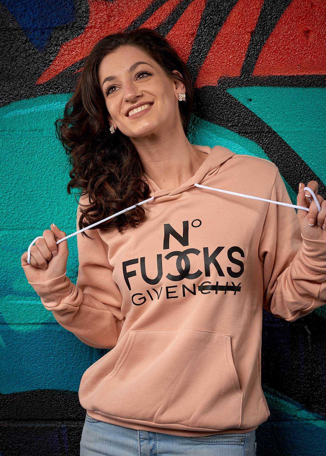 No Fucks Given Hooded Sweatshirt - Simple Stature