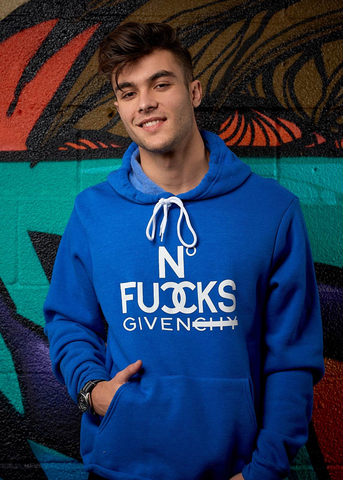 No Fucks Given Hooded Sweatshirt - Simple Stature