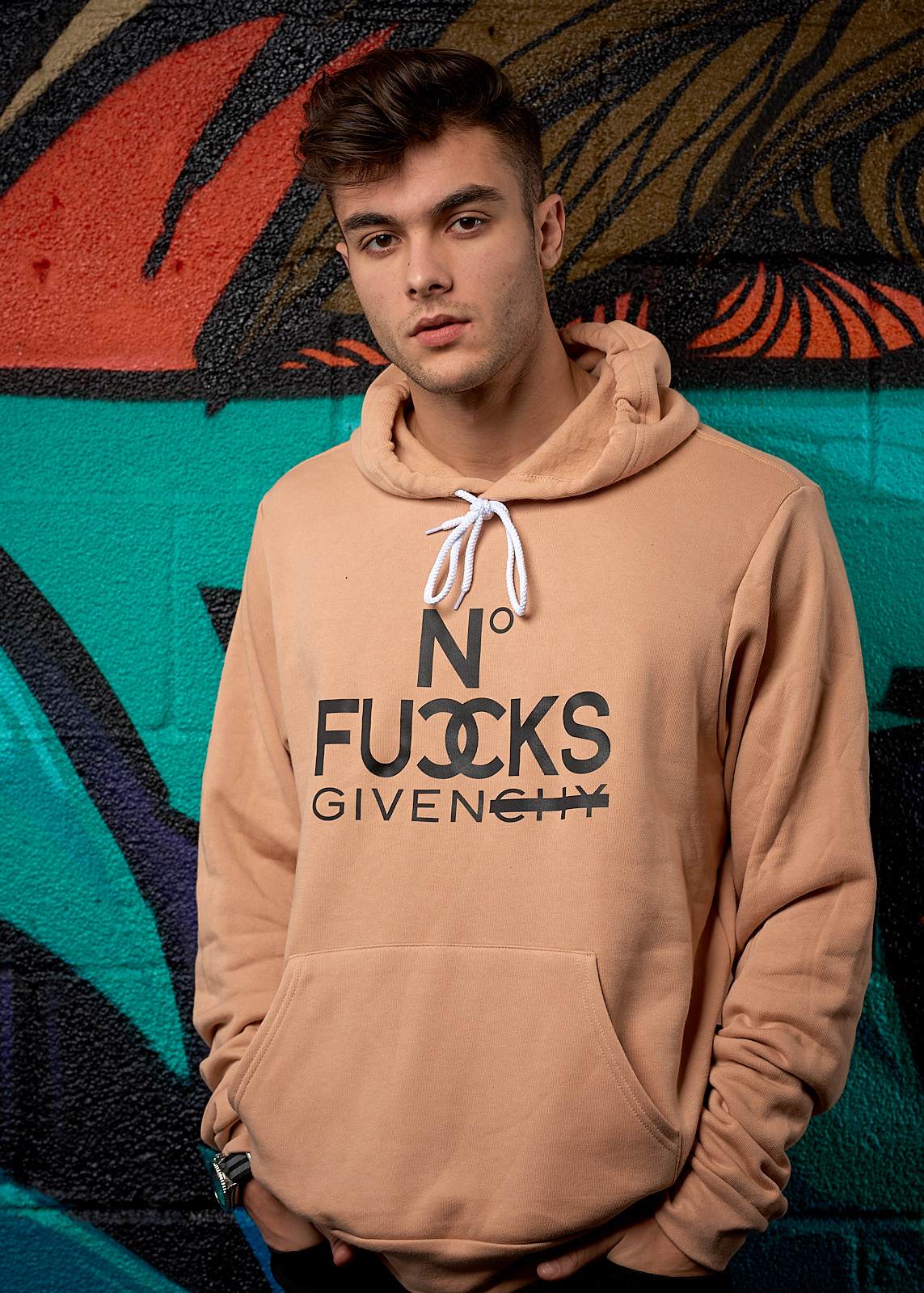 No Fucks Given Hooded Sweatshirt - Simple Stature