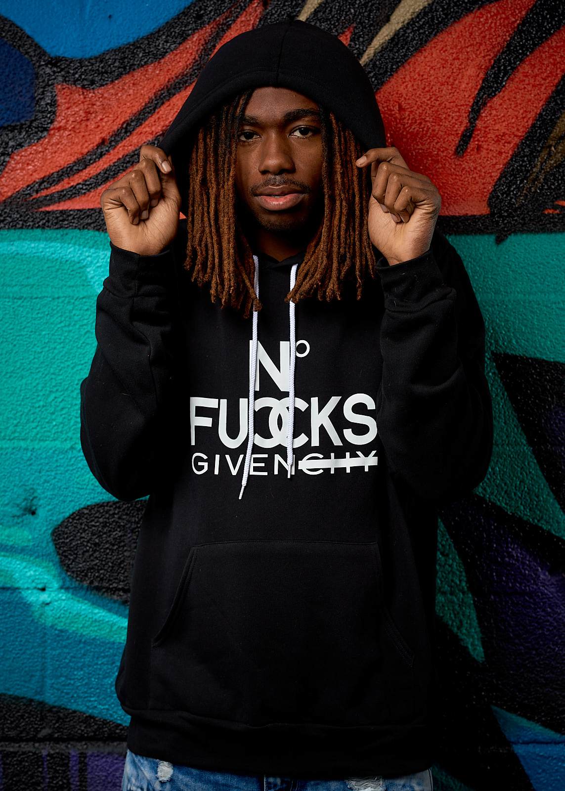 No Fucks Given Hooded Sweatshirt - Simple Stature