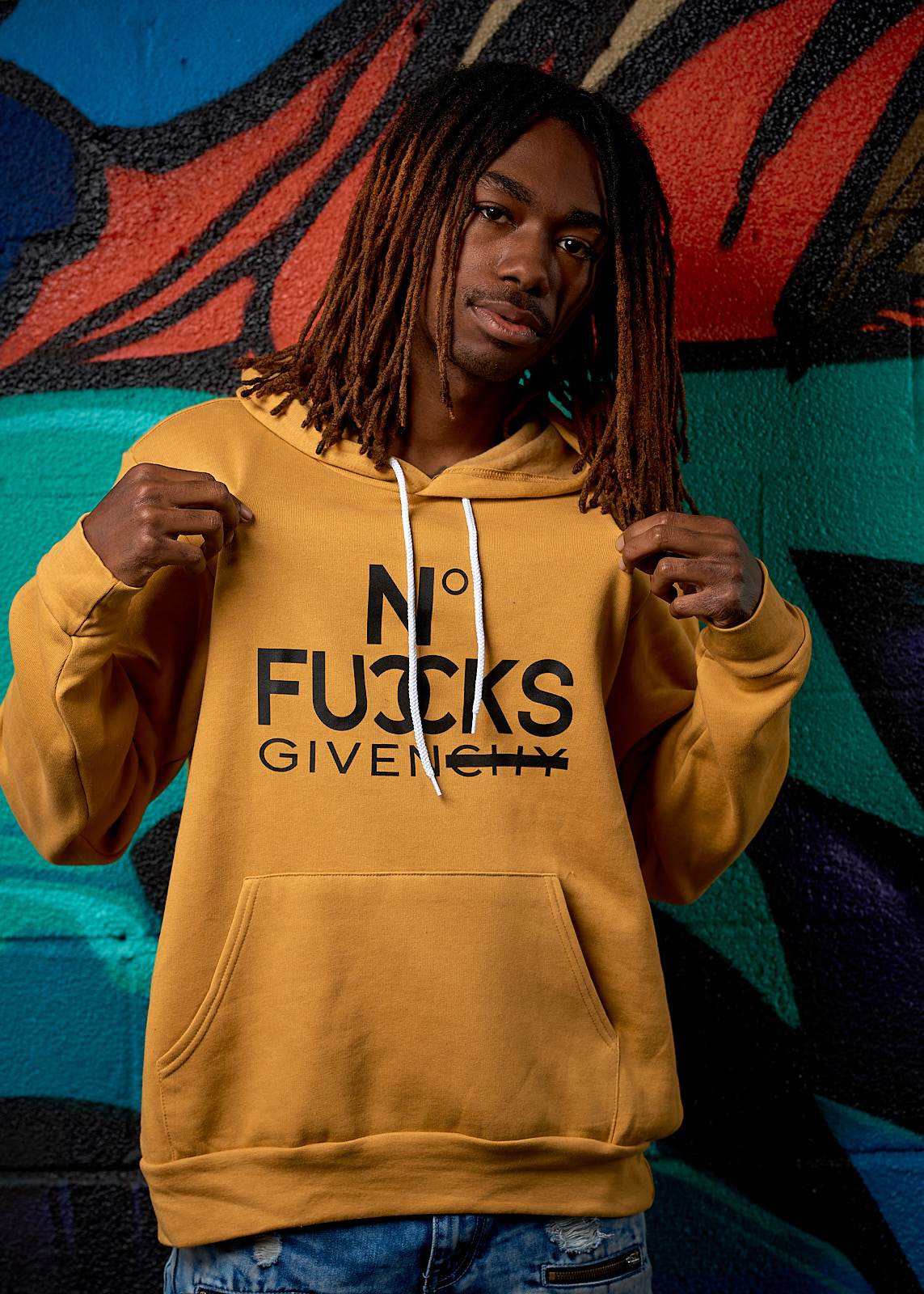 No Fucks Given Hooded Sweatshirt - Simple Stature