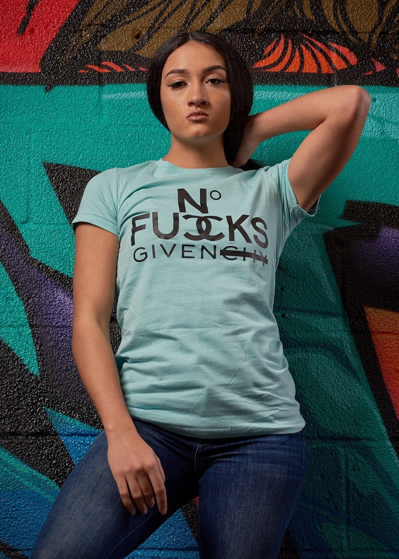 No Fucks Given Tee - Simple Stature