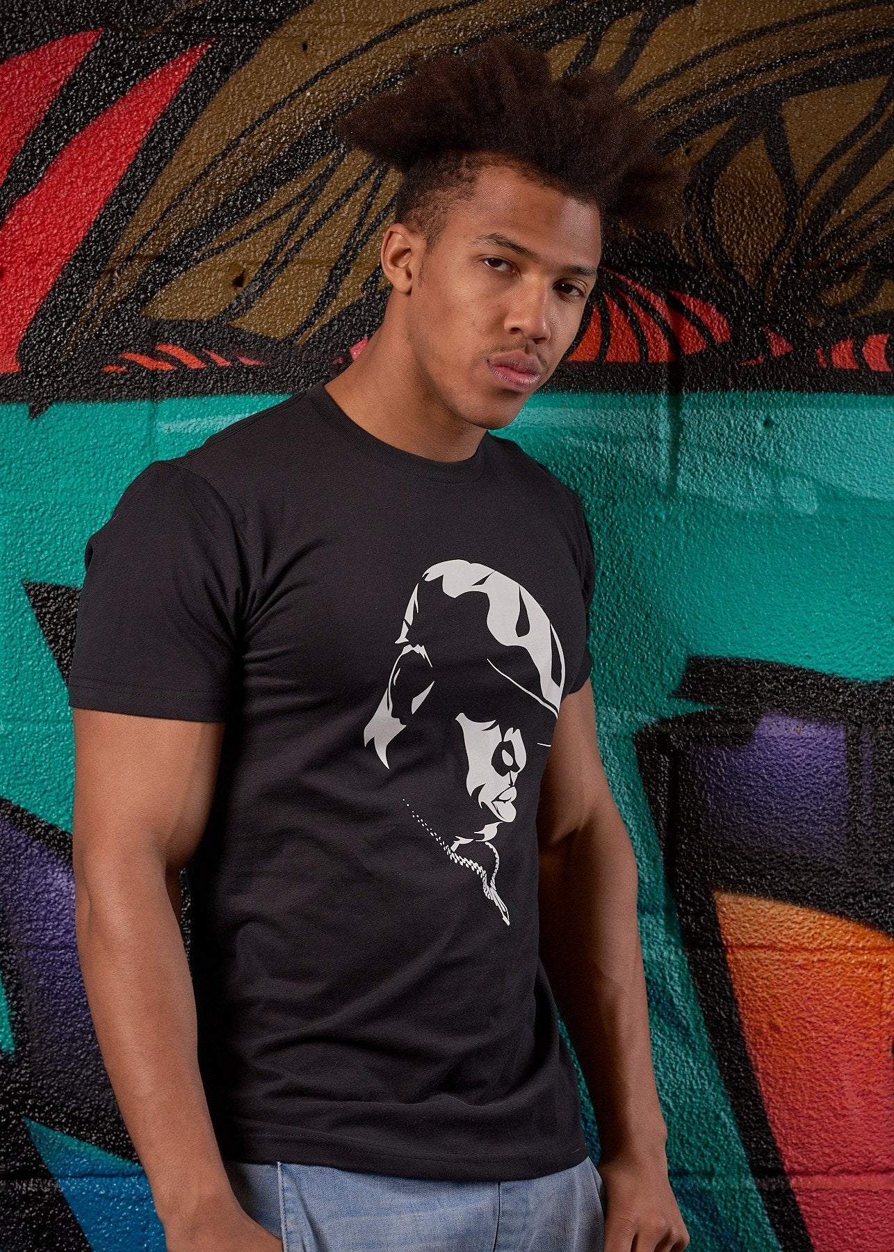 Notorious BIG Sueded Tee - Simple Stature