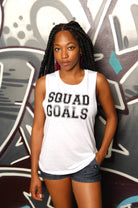 Squad Goals Muscle Tank - Simple Stature